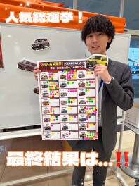 人気総選挙！！最終結果は…！！